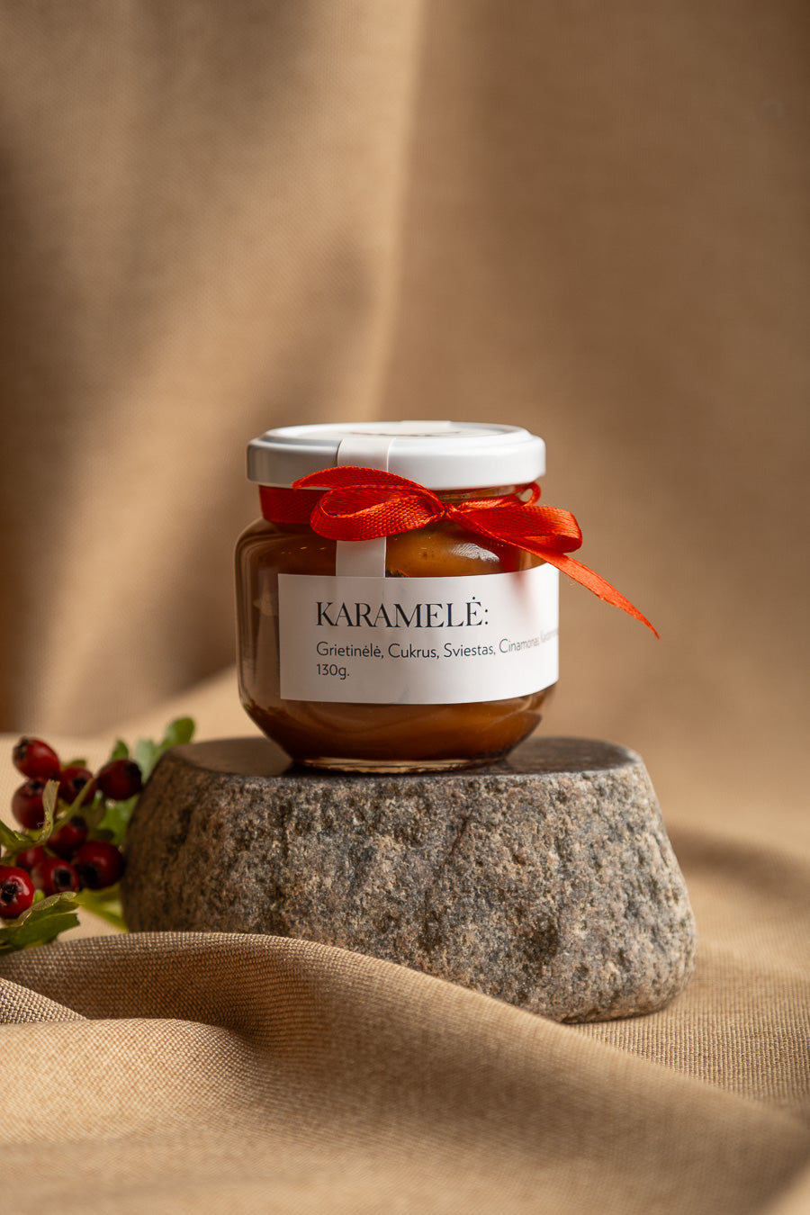 CARAMEL WITH CHRISTMAS SPICES