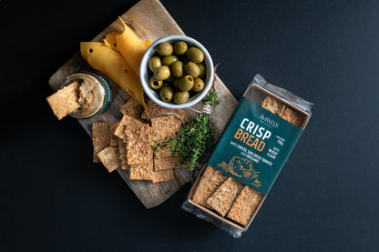 WHEAT BREAD WITH CHEESE, SUN-DRIED TOMATOES, AND BASIL